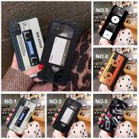 Casing หรับ iPhone 11 12 Mini X Xs XR Pro Max 6+ 6s+ 7+ 8+ 6 7 8 Plus 5 5s SE 2020 12YF CLASSIC CASSETTE Pattern Phone เคสโทรศัพท์ อ่อนนุ่ม TPU Black ปก