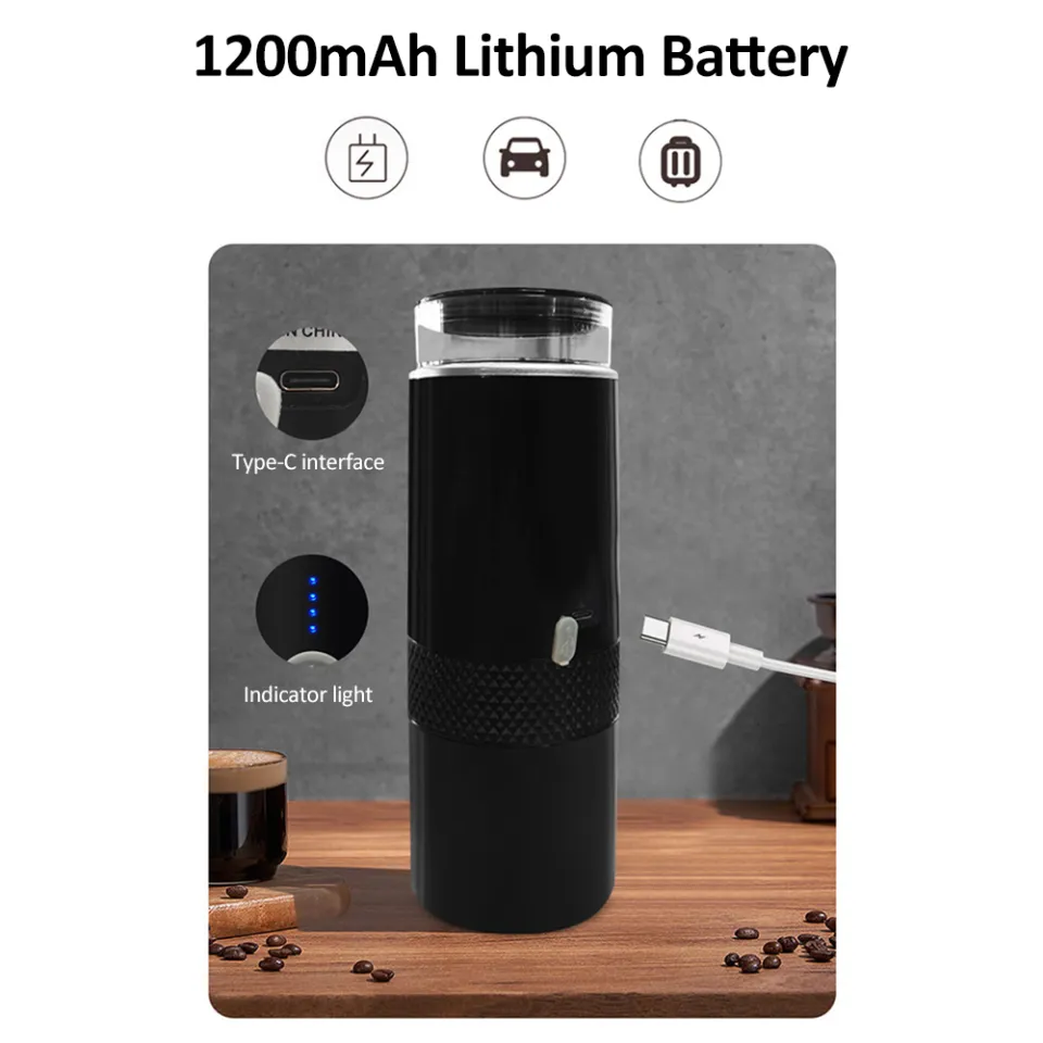 170ML Electric Coffee Machine Portable Travel Mini Capsule Coffee