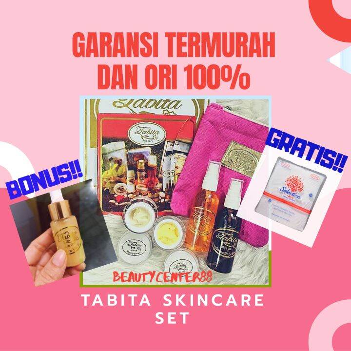 Tabita Skin Care Original KECIL + Serum Tabita Original + Kapas ...