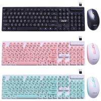 ?พร้อมส่ง?รับประกัน1ปี?Oker รุ่นK-6500 Wireless keybord + mouse +rype-c and USB ชุดคีย์บอร์ดกับเมาส์เป็นไร้สาย