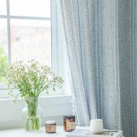 【YD】 Level Luxury Curtains High-precision for Room Bedroom Silk Window Drapes