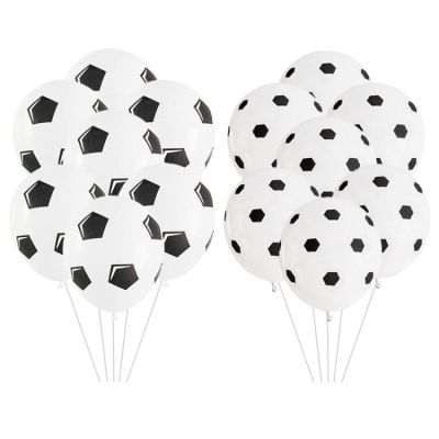 10pcs/lot 12inch Thickened Latex Soccer Balloons Football Party Decoration For Kids Football Party Childrens Toys Football