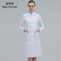 【YF】 laboratory lab coats beauty salonSlim Multicolour gown Overalls coat women scrubs uniform clinical لابكوت