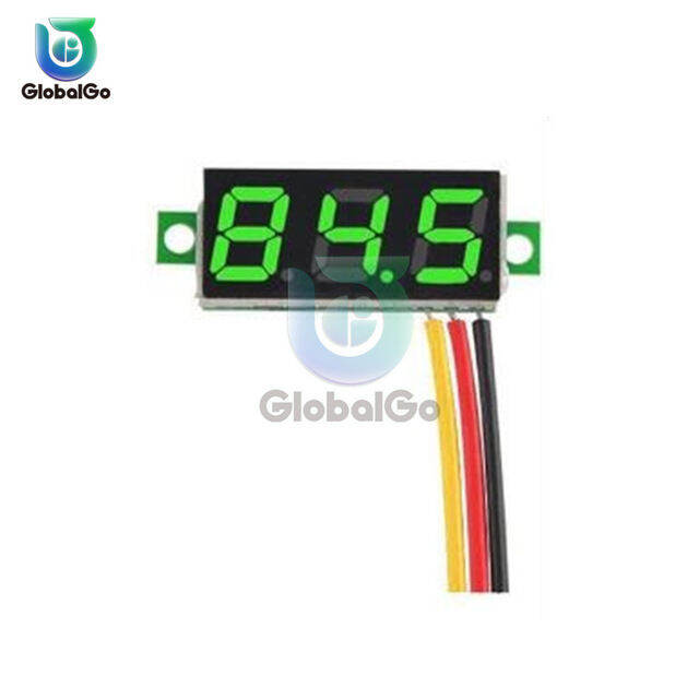 Inch Dc V Wire Gauge Voltage Meter Voltmeter Digital Led Display Digital Panel