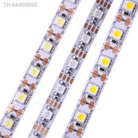 ∋◆ 5m DC5V 12V 24V SMD 5050 LED Strip Light TV Backlight IP20 Not waterproof Cool Warm White 4000K RGB Tape Ribbon for Decoration