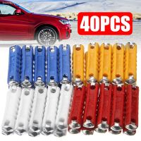 ♨▧✵ 40pcs New Arrival Ceramic Continental Car Fuse Torpedo Type Assortment Kit 5 8 16 25A Professional Classic Automotive Fuse Set