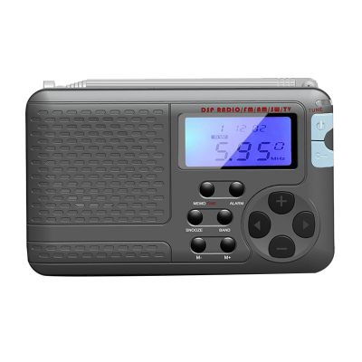 1 PCS AM/FM/SW/TV Short Wave Retro FM Radio Emergency Disaster Prevention Elderly Full Band Radio