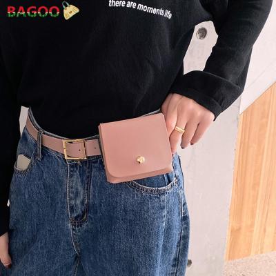 BAGOOอินเทรนด์สัตว์รูปแบบผู้หญิงเข็มขัดกระเป๋าหนังPU Miniกระเป๋าใส่เหรียญCasualกระเป๋าเก็บลิปสติก