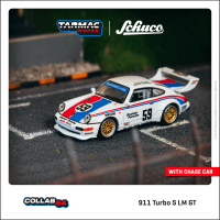 Tarmac ทำงาน1:64 911เทอร์โบ S LM GT 12H เซบริง1993รถโมเดล Diecast