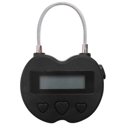 Smart Time Lock LCD Display Time Lock USB Rechargeable Temporary Timer Padlock Travel Electronic Timer