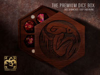 The Cthulhu Dice Box | Premium DnD Dice Box | D&amp;D Dice Box | Dice Vault | Dice Storage Tray for MTG RPG Gaming