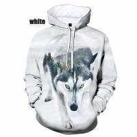 Spring And Autumn 2023 New Mens Hooded Sweater 3D Print Funny And Cute Siberian Husky Dog Fashion Print Hoodie Casual Daily Top