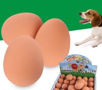 ไข่เด้ง ไข่ของเล่นสุนัข ไข่ยาง ของเล่น ของเล่นสุนัข ของเล่นสัตว์เลี้ยง (จำนวน 1 ฟอง)