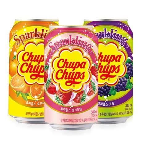 น้ำผลไม้เกาหลีผสมโซดา-จูปาจุ๊ปส์-chupa-chups-drinks-sparkling-soda-345ml