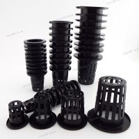 10pcs Hydroponic Mesh Pot Vegetable Planting Basket Soilless Cultivation Plastic Plant Rooter Cup Plant Cultivate Pot WB5TH