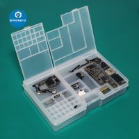 【hot】 SS-001A Multi-function Storage Double-layer Plastic Mainboard Parts Organizer