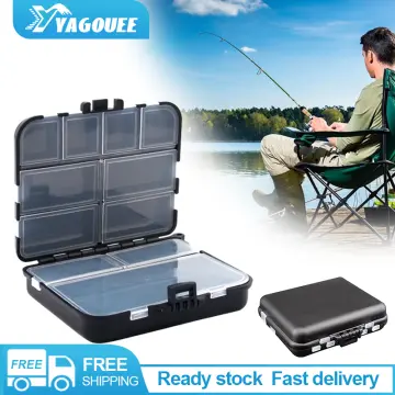 Multifunctional Double-Layer Fishing Live Bait Box with Hand Rope Fishing  Tackle