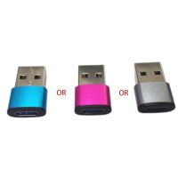 Usb Type A Usb ตัวผู้ชนิด C ตัวเมียอะแดปเตอร์ตัวต่อตัวแปลง Type-C,ชาร์จถ่ายโอนข้อมูลมาตรฐาน Usb สำหรับ Iphone12