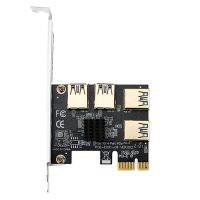 PCI-E 1 to 4 USB3.0 Graphics Card Expansion Card X1 to X16