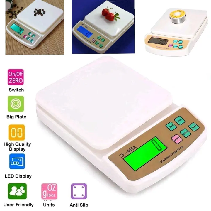 Digital Weighing Scale 5kg Max Multi Purpose Electronic Kitchen Scale