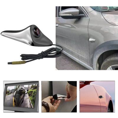 Car Rear View Camera 1080P Blind Spot Auxiliary Camera Reversing Backup Side Camera Shark Fin IP68 Rotatable Lens AHD