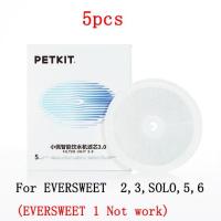 PETKIT Filter Units for EVERSWEET 2 and 3 FountainSOLOEVERSWEET 5EVERSWEET 6 Replacement Filters (5 Pcs) Cleaning pet supplies