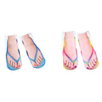 ผู้ใหญ่3D แบบถุงเท้าต่ำตัดถุงเท้าข้อเท้าสบายๆส่วนบุคคลถุงเท้าปัดพลิกถุงเท้าสำหรับผู้ชายผู้หญิงแปลกถุงเท้า
