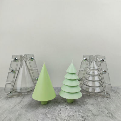 3D Handmake Mould Making Candle Supplies Tree Acrylic Christmas