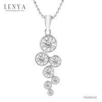 Lenya Jewelry จี้พลอยแท้หลากสีสัน จะสวมใส่ไปทำงาน หรือใส่เก๋ๆก็เหมาะ บนตัวเรือนเงินแท้ชุบทองคำขาวแท้