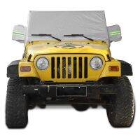 ：{“： Sunshield Cover, For Jeep Wrangler TJ 1997-2006 Snow Rain Cover Weatherproof Car Cover Body Dustproof UV Protector