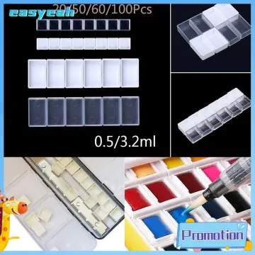 24 Grids Multi-Functional Plastic Foldable Painting Palette Tray