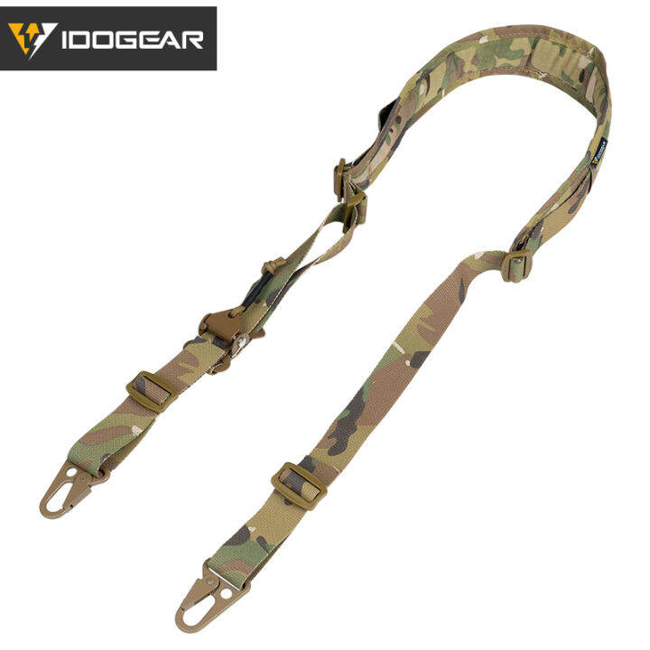 IDOGEAR Tactical Slings 2 Point Safety Sling Quick Adjust Padded Buckle