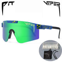 PIT VIPER P Olarized ขี่จักรยานแว่นตาแฟชั่นจักรยานจักรยานแว่นกันแดด UV400กีฬากลางแจ้งแว่นตา Mtb แว่นตาด้วยกรณี