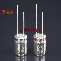 10pcs/30pcs Original new 1000UF 25V SAMXON electrolytic capacitor 25V1000UF 10*16 GT high frequency low resistance