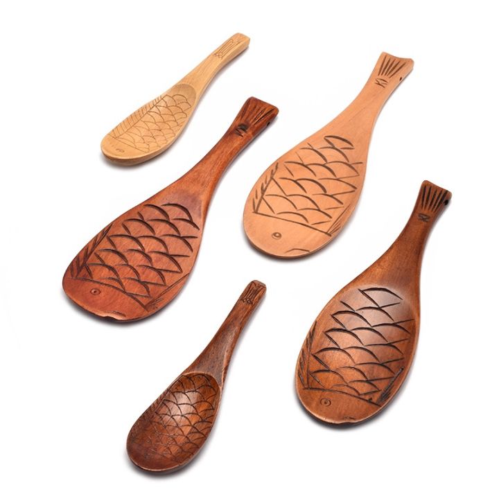 retro-japanese-creative-fish-shape-rice-spoon-cute-nature-wooden-non-stick-rice-shovel-scoop-kitchen-cooking-utensils-supplies