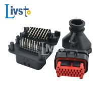 1 set 23 Pin Waterproof Tyco AMP ECU Connector Automotive Male Female Plug For PCB Socket 770680-1 776087-1 776228-1