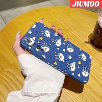 เคส JIUMOO สำหรับ Realme XT เคส X2 Realme ลายการ์ตูนแฟชั่นดีไซน์ใหม่กระต่ายของแท้เคสโทรศัพท์ซิลิโคนนิ่มเคสลายขอบสี่เหลี่ยมเคสเคสกันกระแทกป้องกันเลนส์กล้องคลุมทั้งหมด