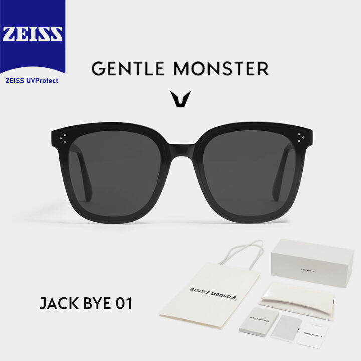 GENTLE MONSTER ZEISS LENS JACK BYE 01 KOREAN SUNGLASSES UNISEX COMPLETE WITH BOX, PAPER BAG AND