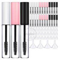 【YF】☬  5pcs 5ml Mascara Tube Wholesale Cosmetics Bottle Transparent Growth Makeup Pots