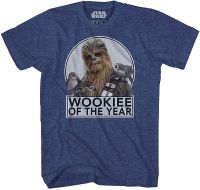 STAR WARS Chewbacca Wookiee of The Year Porgs Wookie T-Shirt