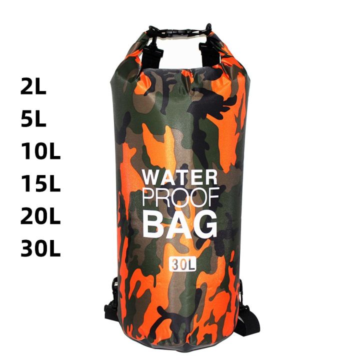 30l-waterproof-swimming-bag-dry-sack-camouflage-colors-fishing-boating-kayaking-storage-drifting-rafting-bag-2l-5l-10l-15l-20l