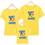 HCMÁo thun gia đình hot trend Baby Shark EM69 Thời Trang Elsa