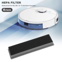 Hepa Filter Sets Replacement for Ecovacs Deebot OZMO 920, 950, T5, T8 AIVI Robot Vacuums, 8-Pack