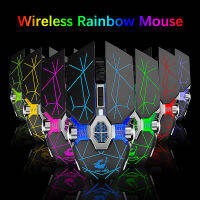 【เมาส์ไร้สาย/Wireless mouse】Optical Key RGB Gaming Mouse เมาส์เกมมิ่ง ออฟติคอล ความแม่นยำสูงปรับ DPI 200- 4800 เหมาะกับเกม MMORPG (BNS) FPS MoBA เกมคอมพิวเตอร์เดสก์ท็อปแบบมีสายเงียบเงียบ เม้าส์ cf esports lol/pubg/ไฟฟรี