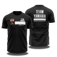 [Ready Stock]Baju Yamaha Racing Team Bunga Padi Motocycle T Shirt Unisex