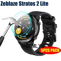 5pcs pack for Zeblaze Stratos 2 lite Tempered Glass Screen Protector Smart watch 9H 2.5D Film Screen Protectors