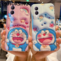 DKHORSING เคสโทรศัพท์รูปการ์ตูน3มิติใหม่สำหรับ VIVO Y17S เคสลายโดราเอมอนน่ารักเคสนิ่มซิลิโคนพลอยเทียมบลูเรย์ VIVOY17S Y17s 2023