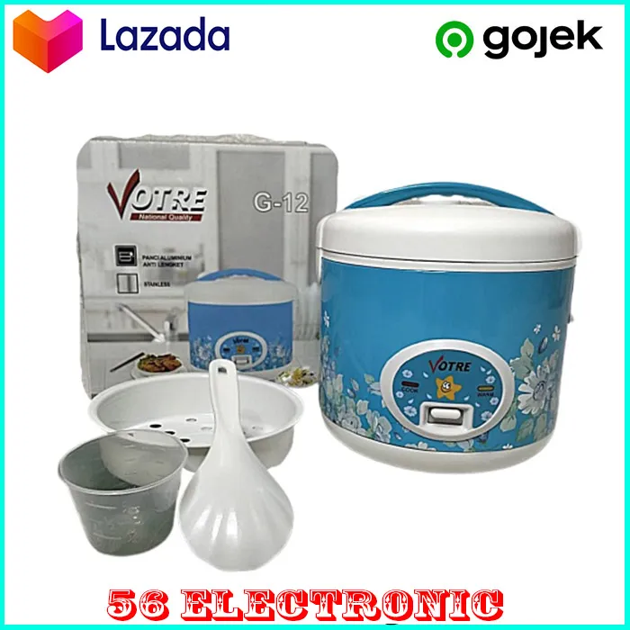Magic Com 1,2 liter rice cooker Votre G12 Votre G12 Lazada Indonesia