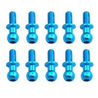 10Pcs M3 Metal Hex Ball Head Screws for Tamiya TT01 TT02 Sakura D5 1/10 RC Drift Car Spare Parts Universal