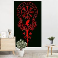 The Vikings Ancient Scandinavian Norse Runes Tapestry Funny Bar Pub Club Man Cave Home Bedroom Wall Decor Bedroom Wall Tapestry Tapestries Hangings